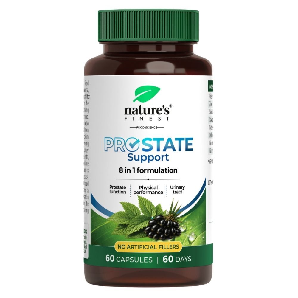 Nature's Finest PROSTATE Support – Formula 8-in-1 per Uomo