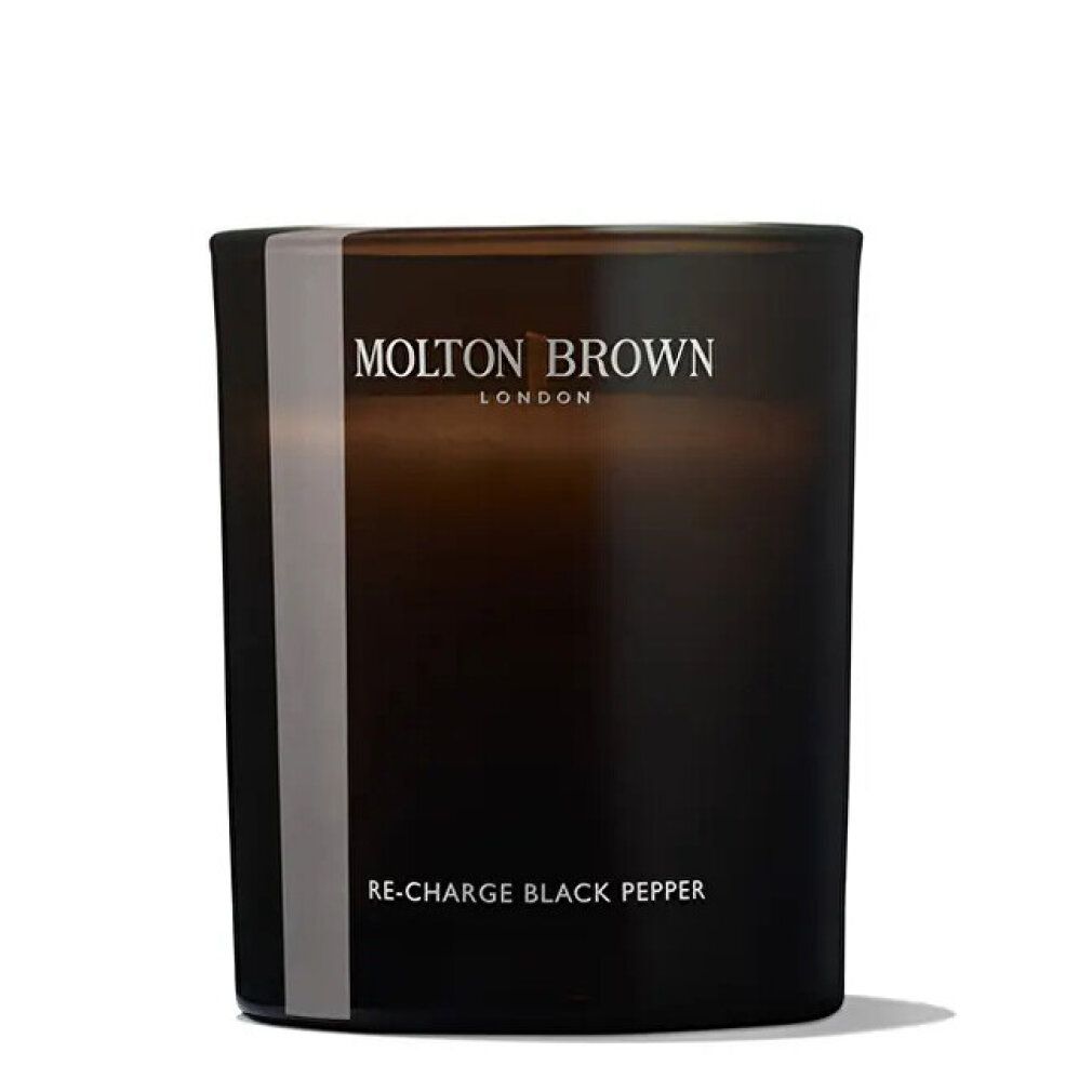 Molton Brown Re-Charge Black Pepper Duftkerze im Glas, Einzeldocht.