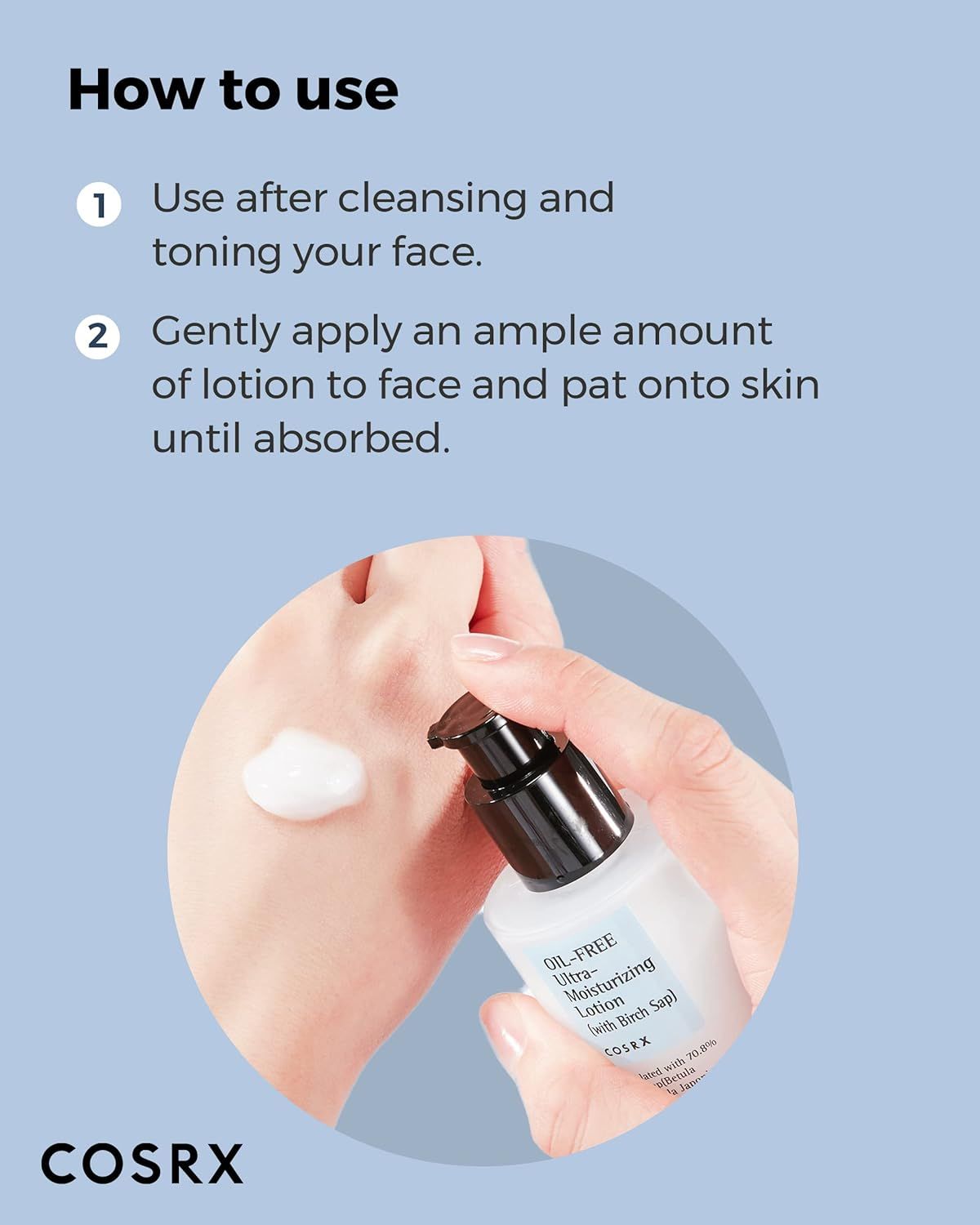 COSRX Oil-Free Ultra-Moisturizing Lotion