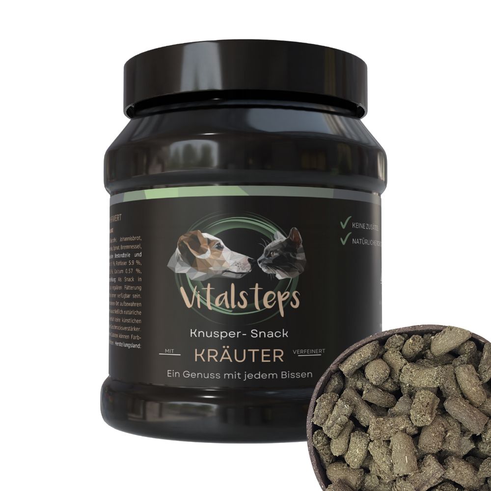 Vitalsteps Kräuter-Snack 500 g Futter