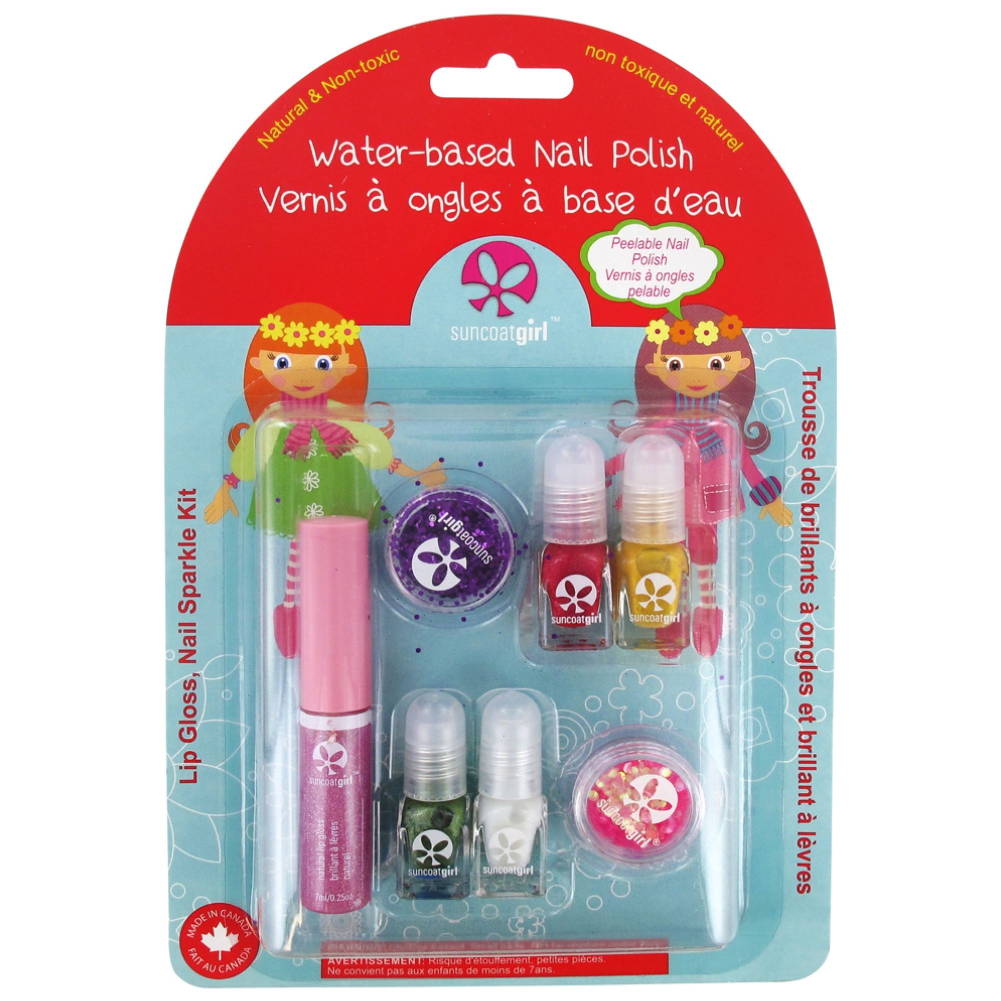 Suncoatgirl Nagel- und Lippenglanz-Set (Farbton : Jingle Lingle Sparkle) 15,2x2x22,7 cm