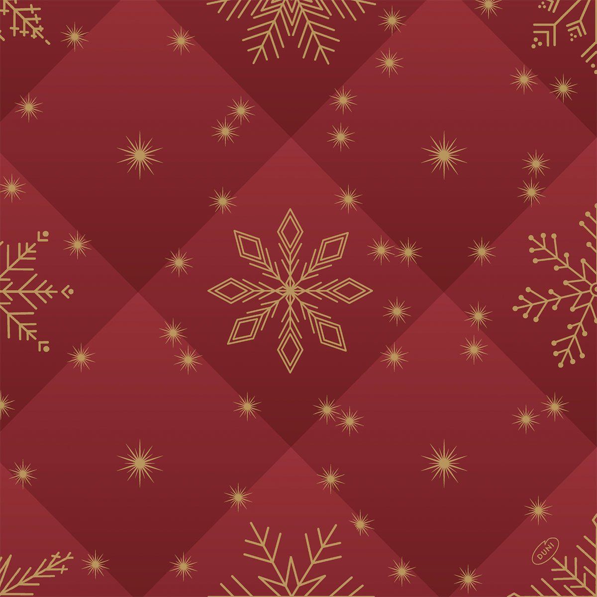 Bio-Dunisoft Servietten Rhombus bordeaux 40x40 60 St Tücher