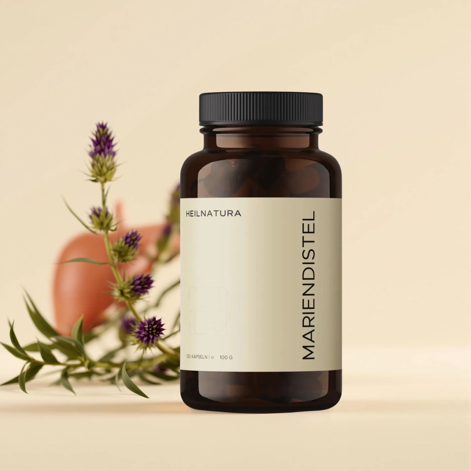 Heilnatura Mariendistel Extrakt Kapseln