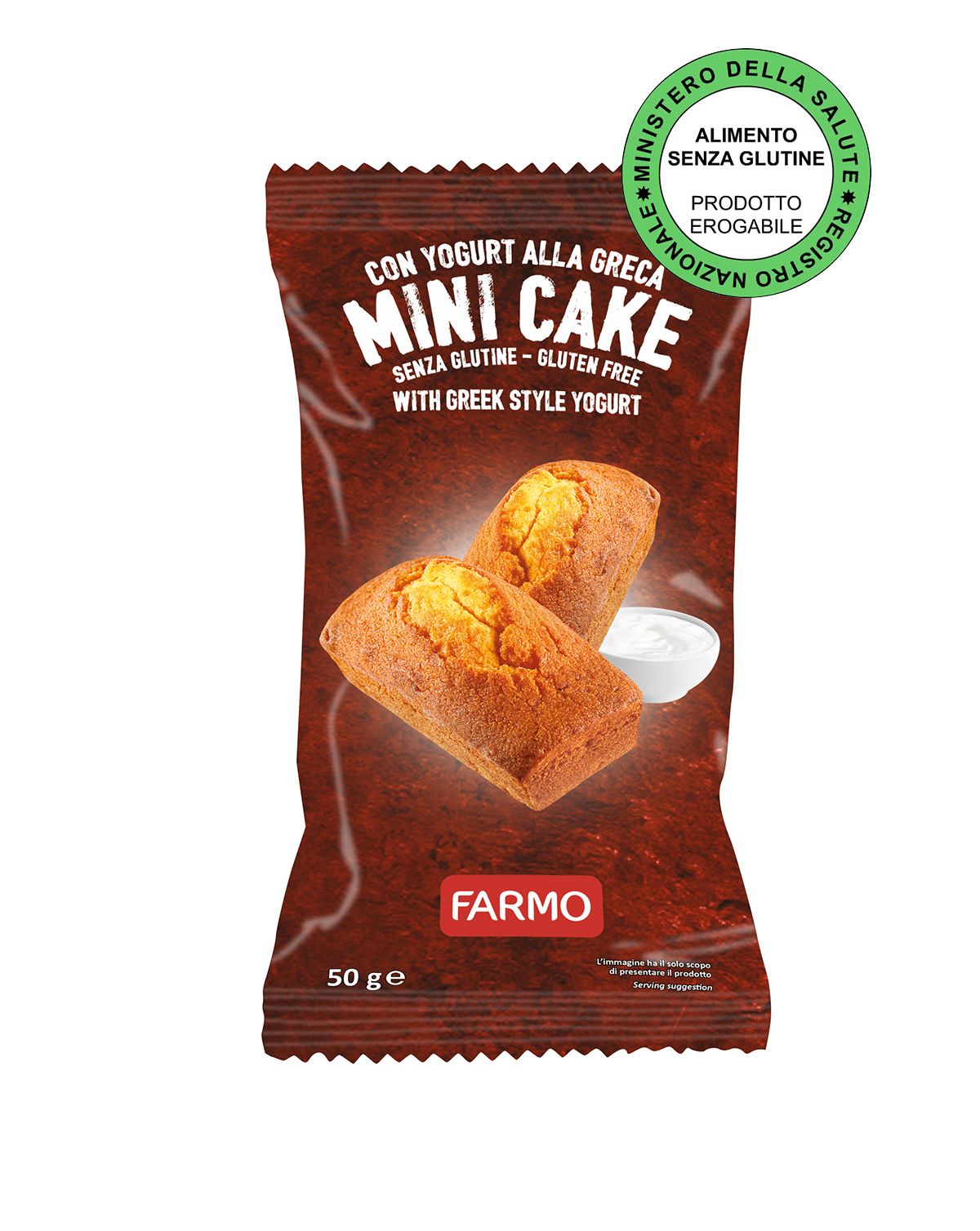 Mini Cake con Yogurt Senza Glutine - Farmo