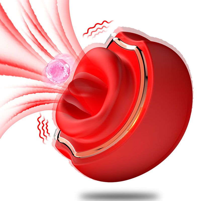 Pleasure Place Oralvibrator mit Leckzunge