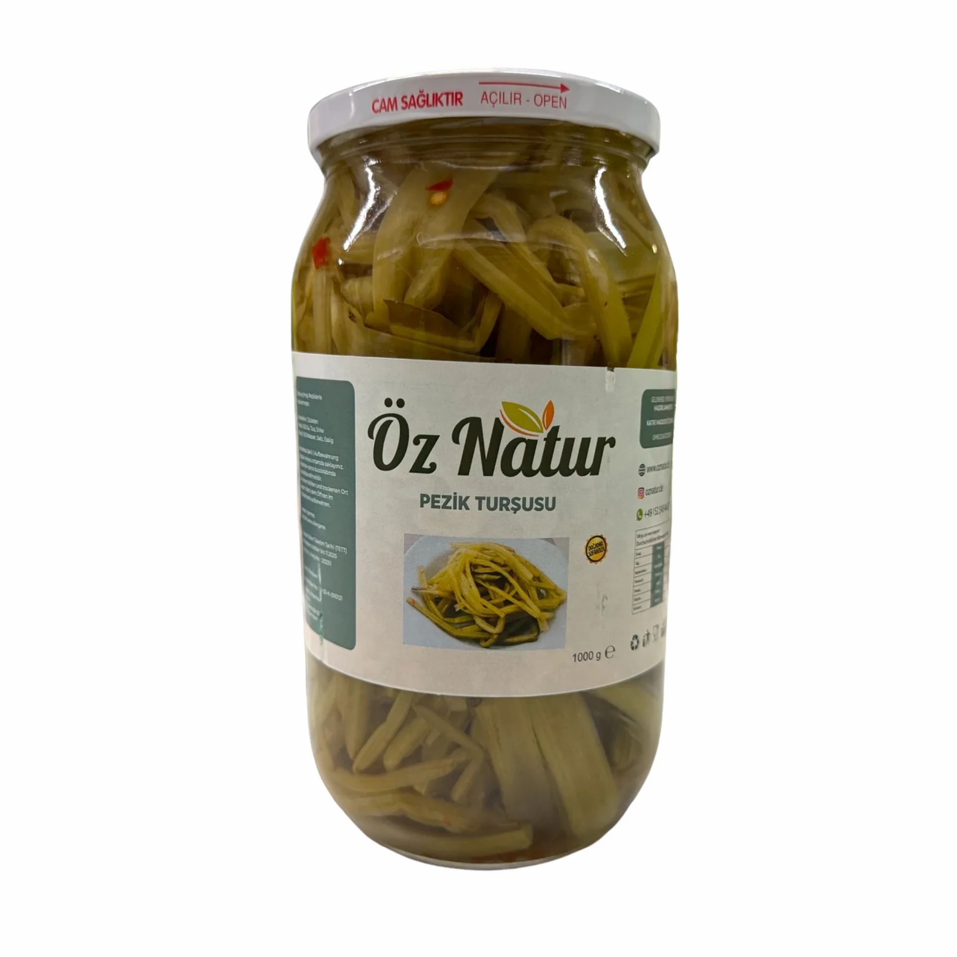 Öz Natur | Eingelegte Pezik aus Antep 1 kg