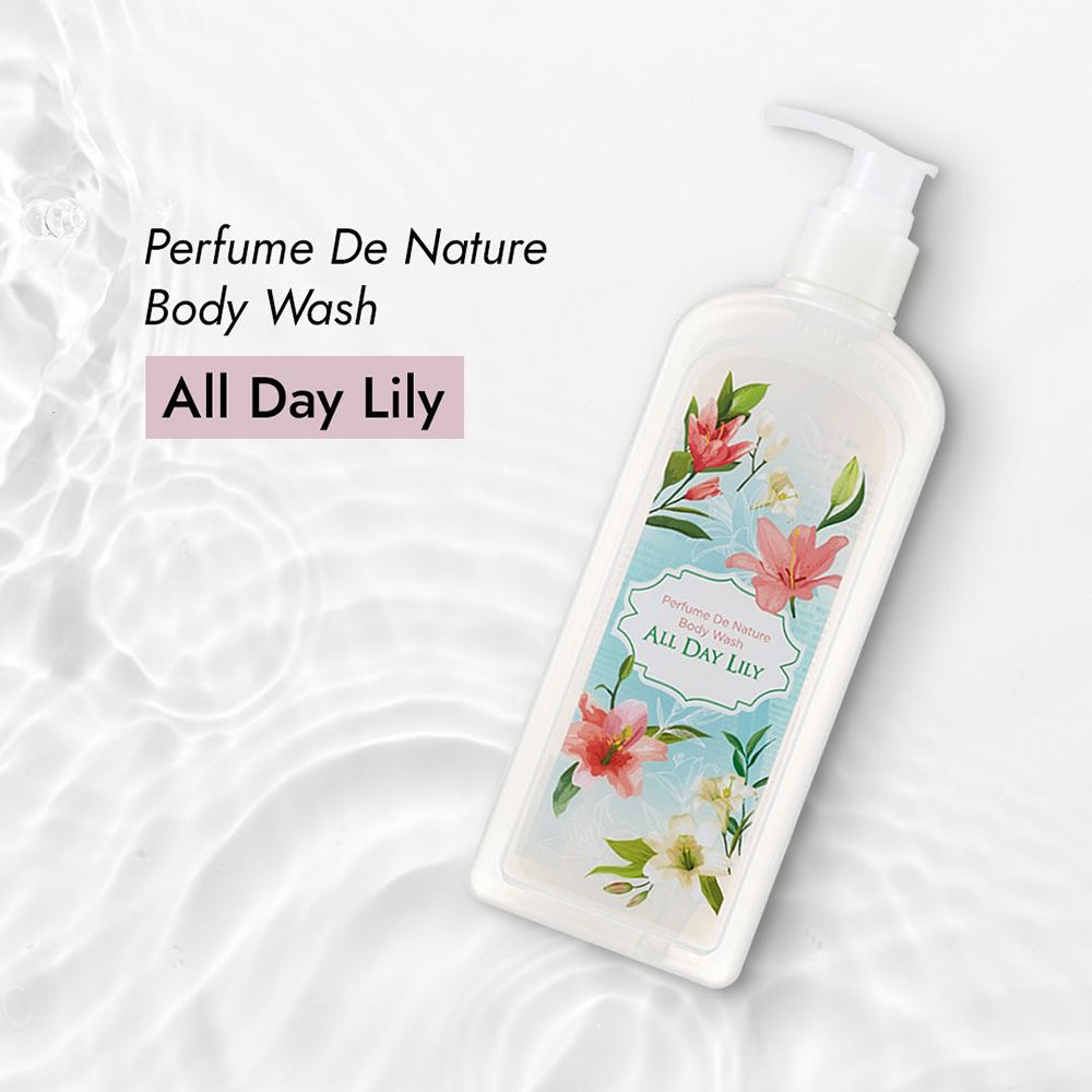 NATURE REPUBLIC Perfume De Nature Body Wash All Day Lily Shower gel