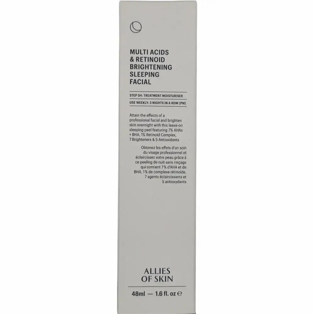 Allies of Skin Multi Acids & Retinoid – Peelingmaske für die Nacht