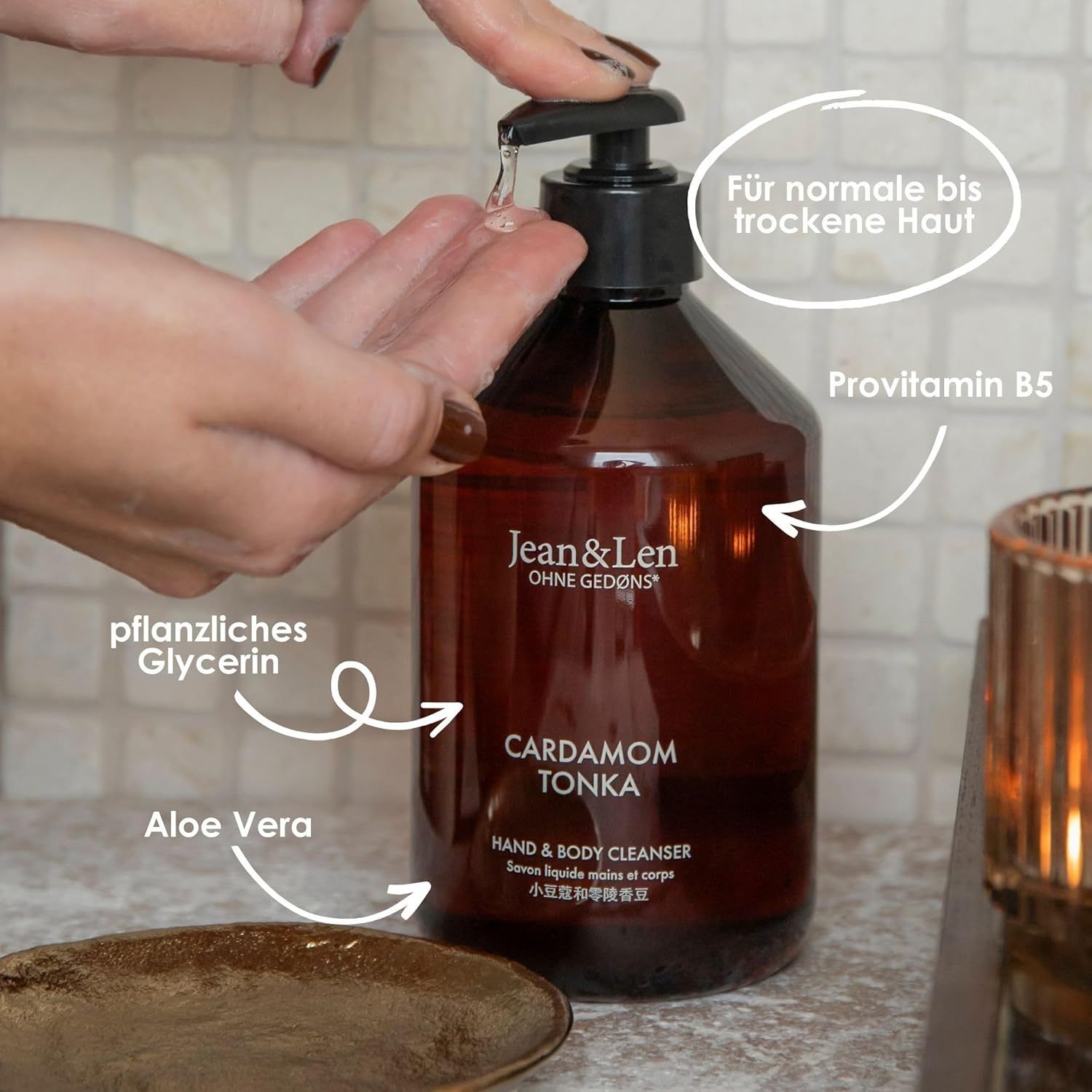 Jean & Len Body Ceremony Cardamom & Tonka Set