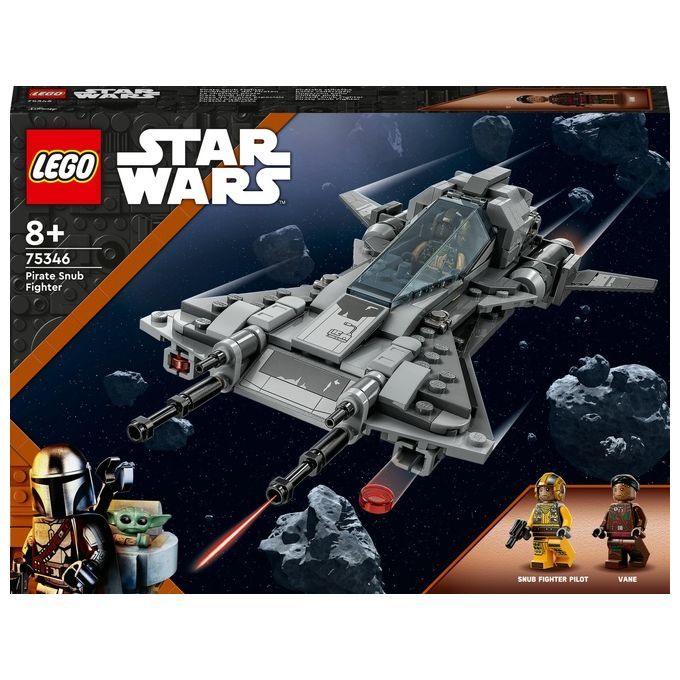 LEGO Star Wars 75346 Pirata Snub Fighter, Set da The Mandalorian Stagi