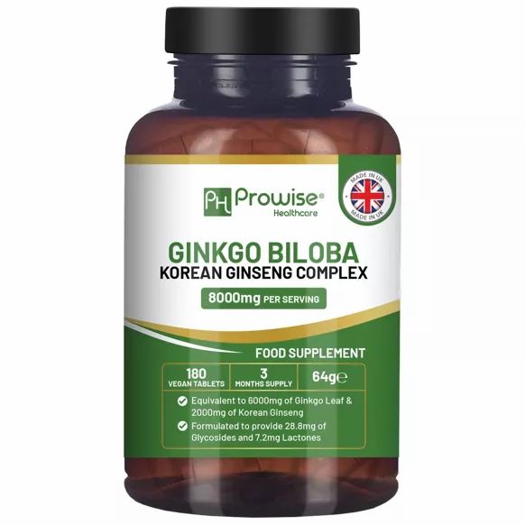 Prowise Healthcare - Ginkgo Biloba und koreanischer Ginseng