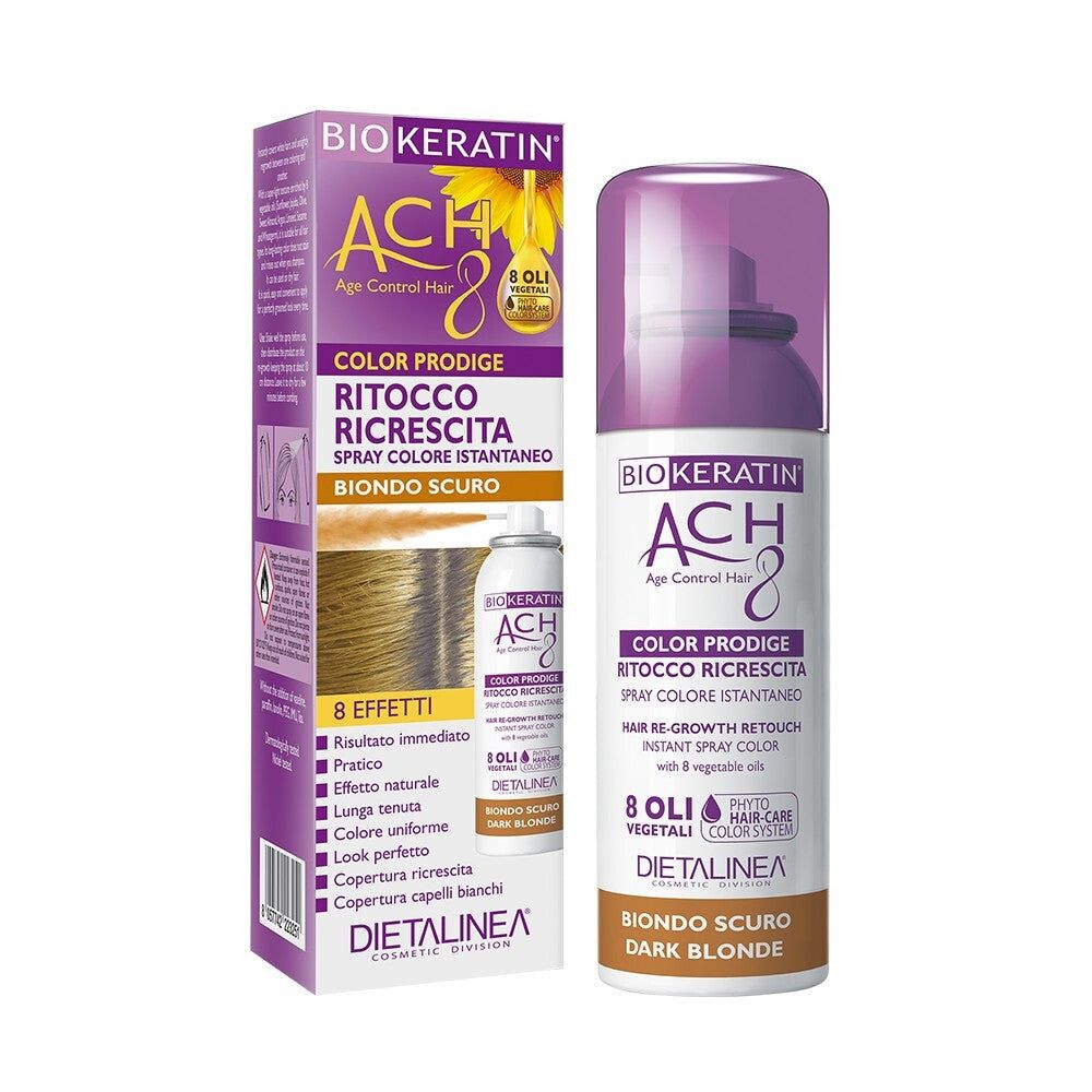 Biokeratin Ritocco Ricrescita Spray Biondo Scuro 1 St