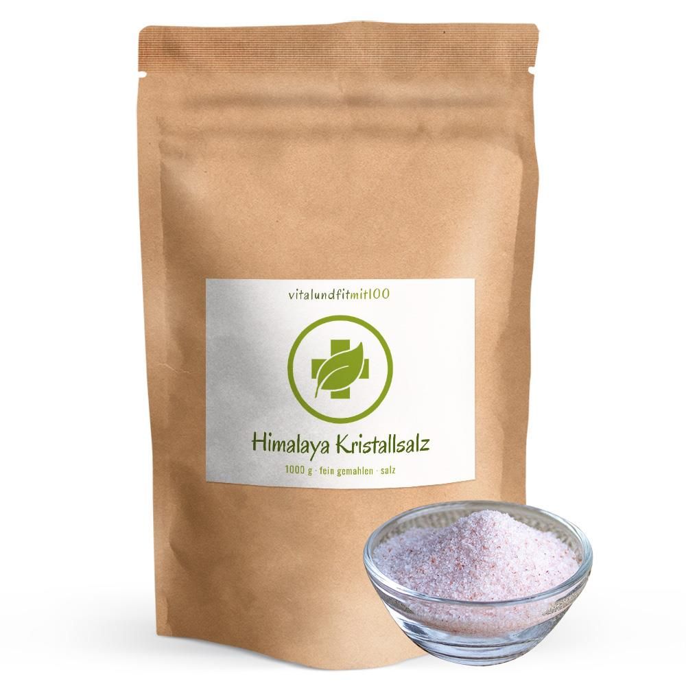 vitalundfitmit100® Himalaya Kristallsalz fein gemahlen