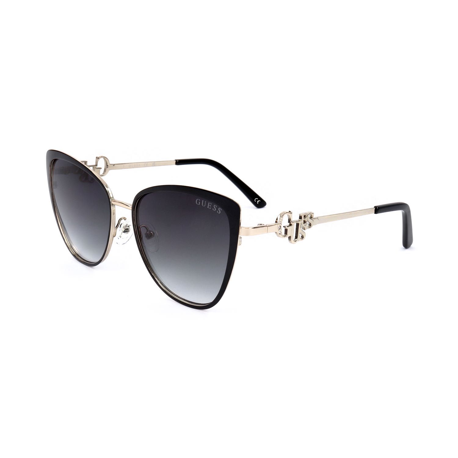 Guess Factory occhiali da sole donna GF6141 black gold-coloured