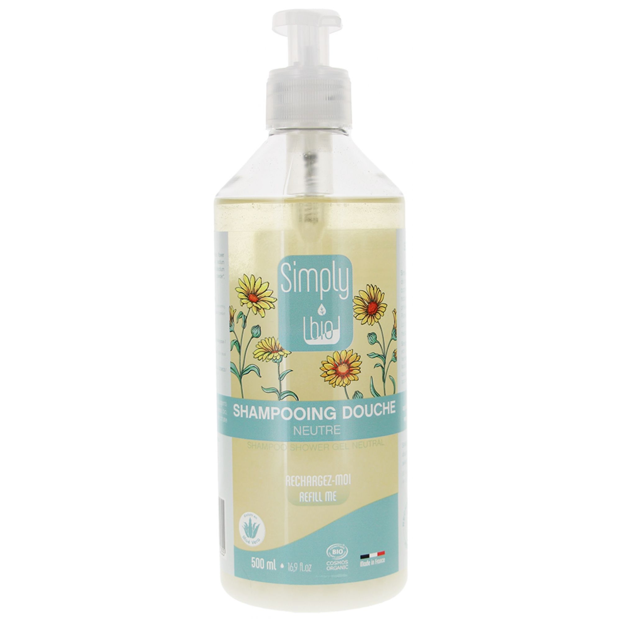 Simply Bio Neutrales Bio-Dusch-Shampoo 21x7x7 cm