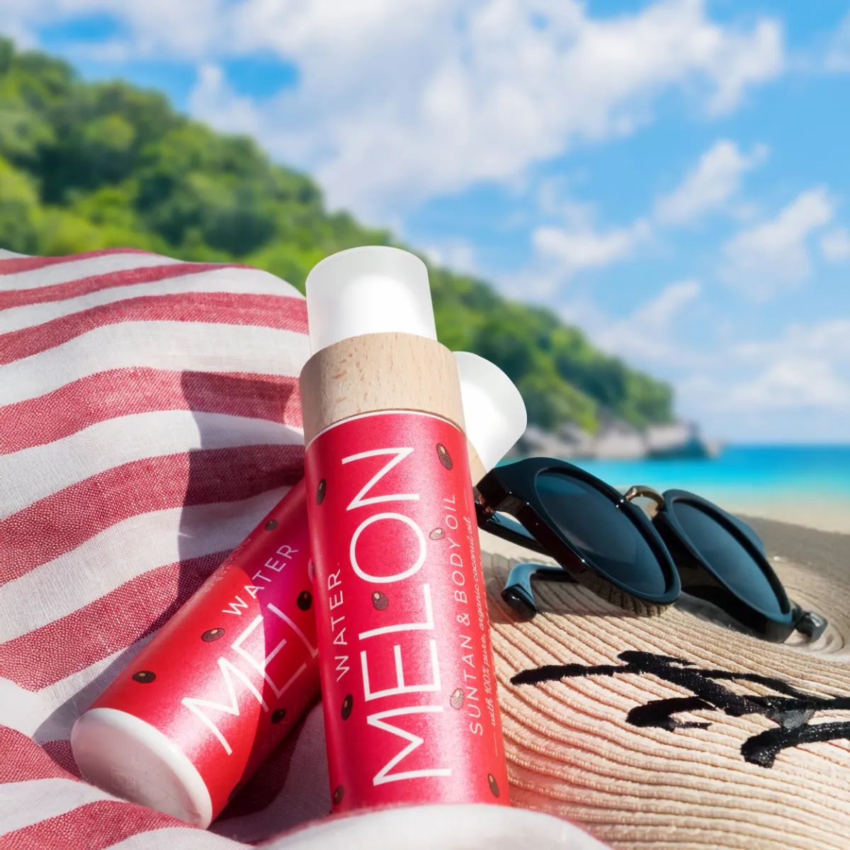 COCOSOLIS WATERMELON Pflege- und Bräunungsöl ohne SPF