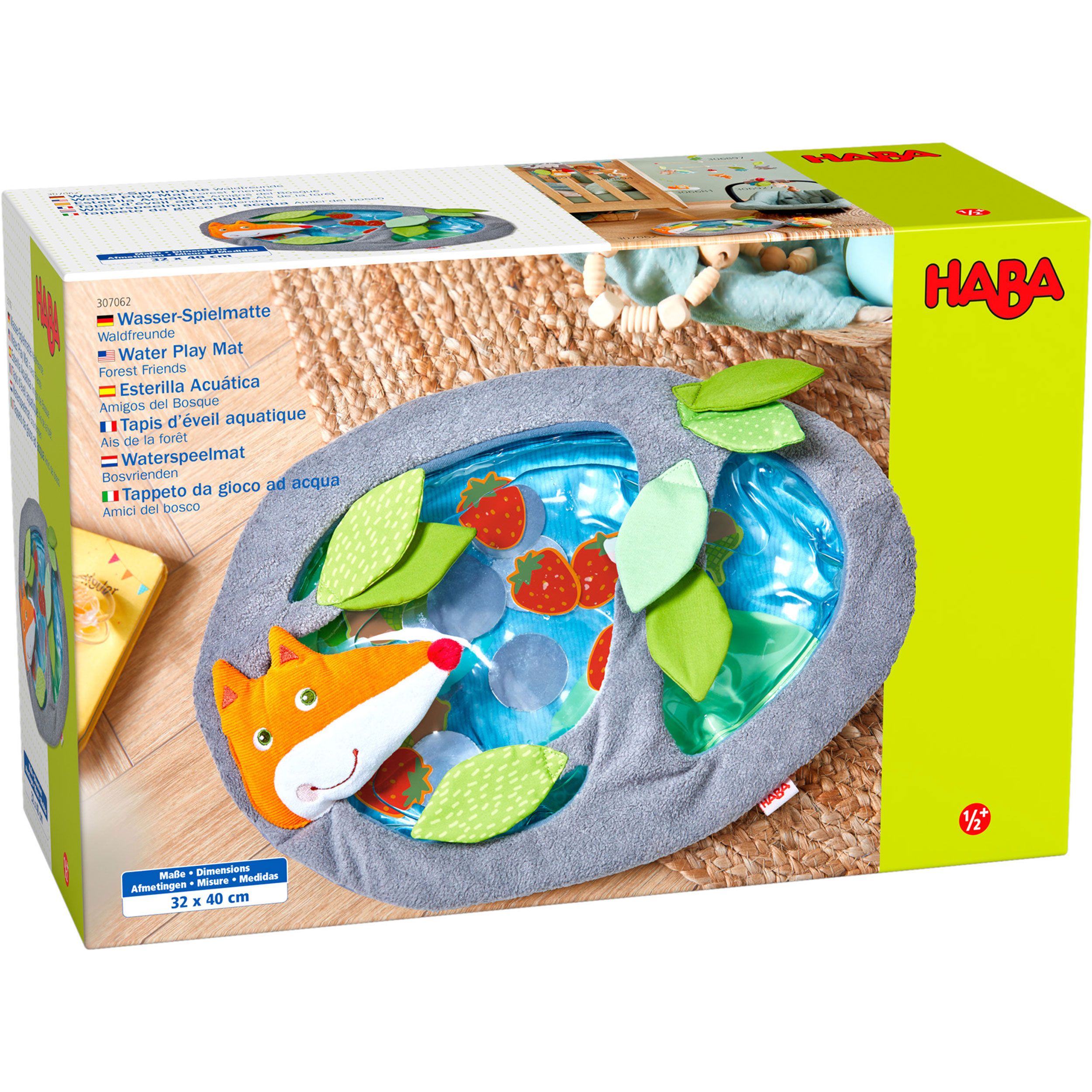 HABA Wasser-Spielmatte Waldfreunde, Polyester, ab 6 Monaten