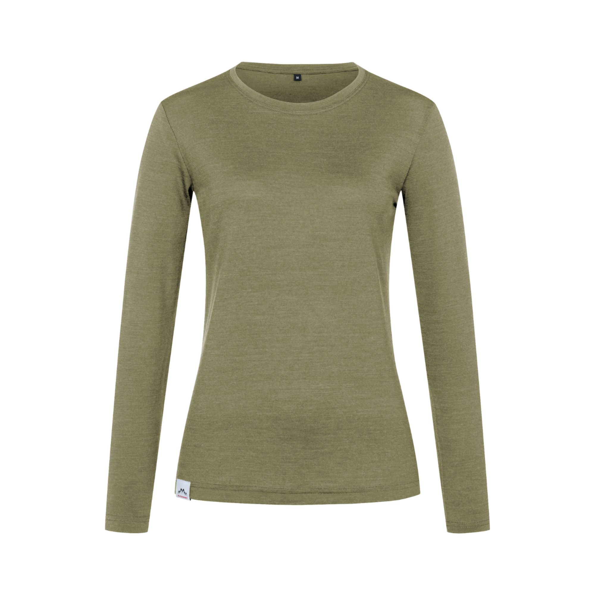 Alpenwert Longsleeve Damen Merino Grün XS 69 St