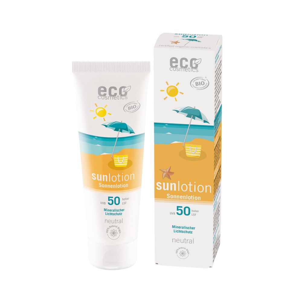 eco cosmetics Sonnenlotion LSF 50 neutral 125ml