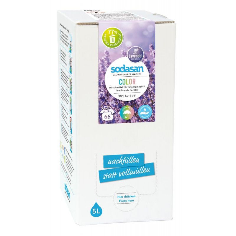 Sodasan - Color Lavendel Flüssigwaschmittel