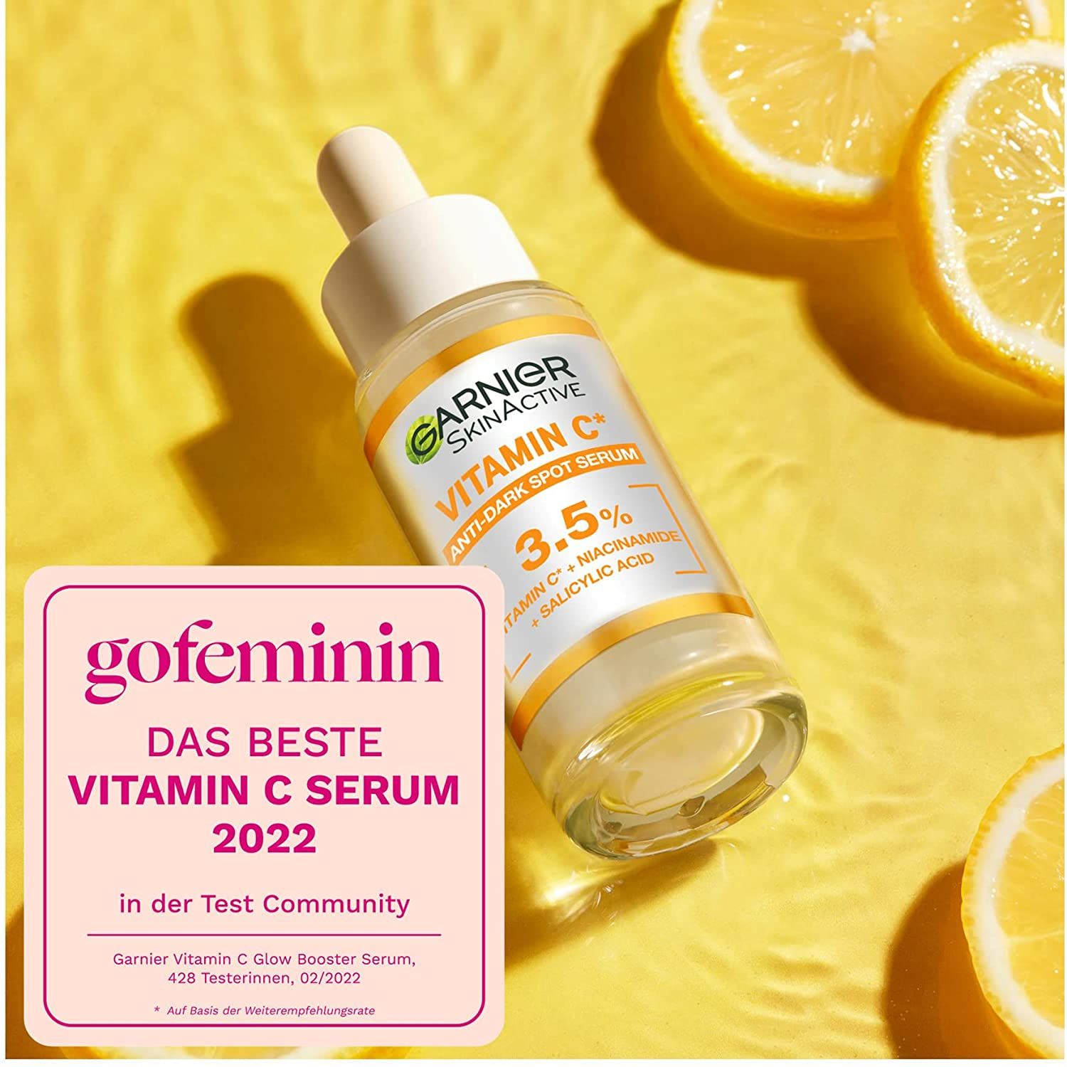 Garnier Skin Naturals Super Serum für Hyperpigmentierung Vitamin c