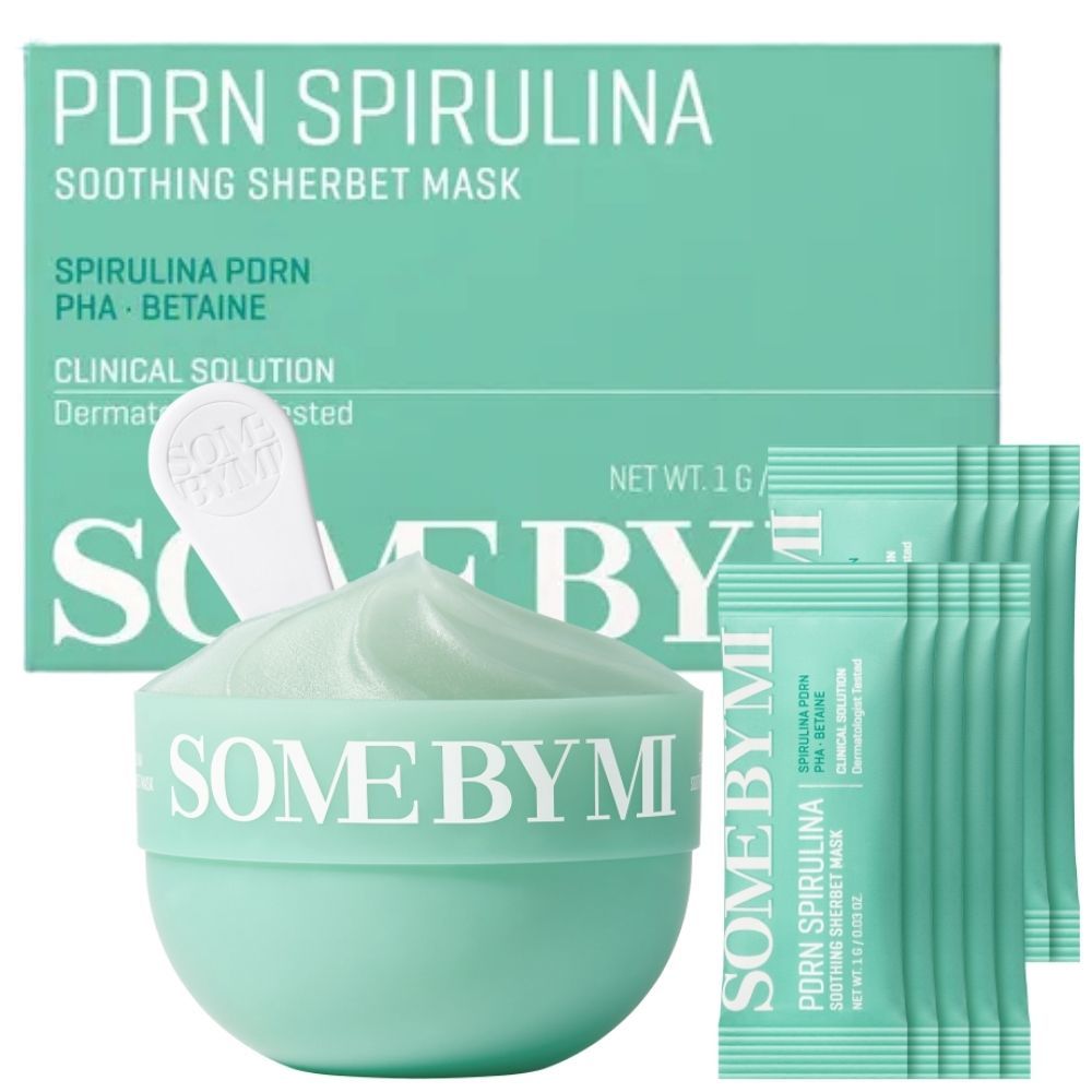 Some BY MI Spirulina Pdrn Soothing Sherbet Mask 10 St Gesichtsmaske