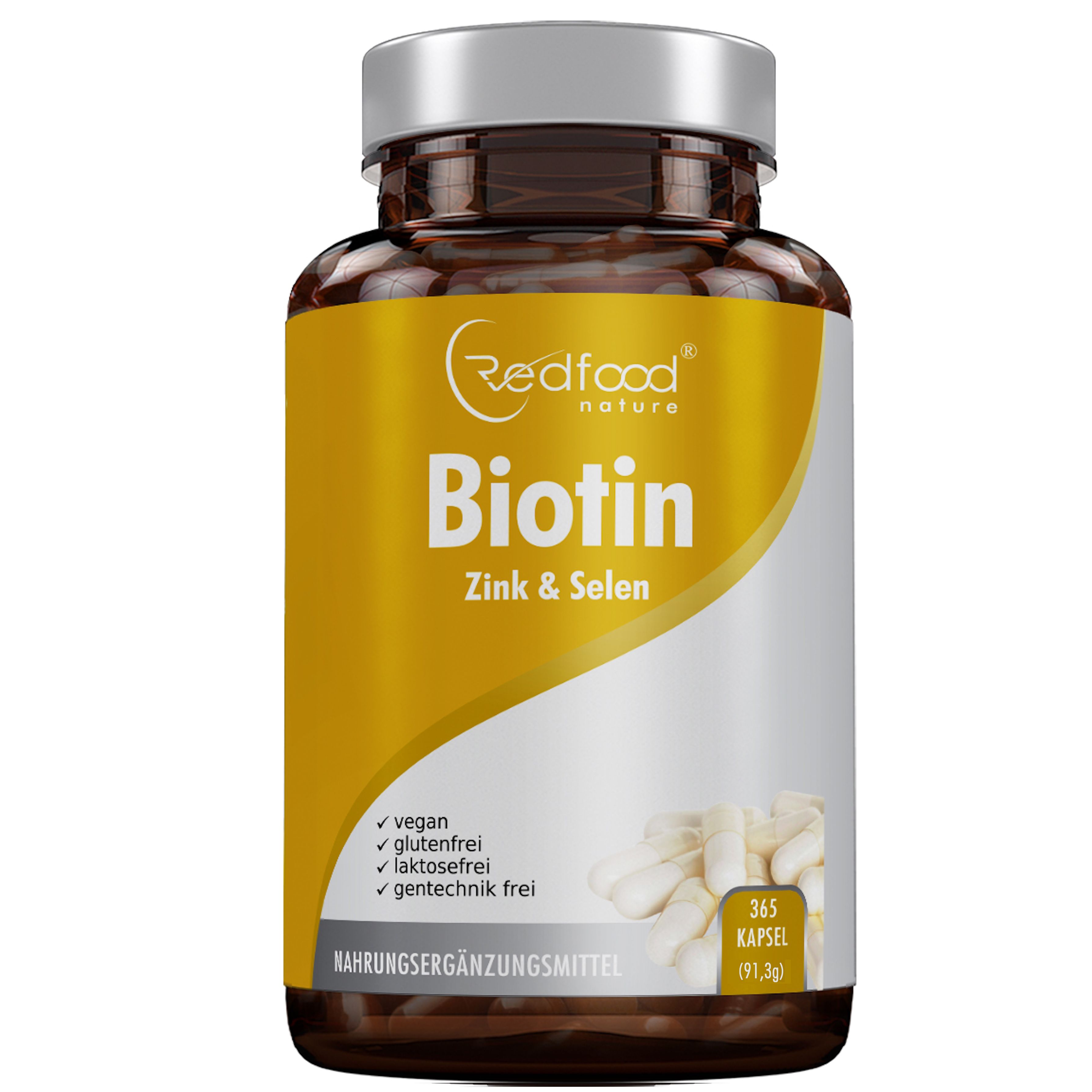 Redfood® Biotin Gold 1 St - Shop Apotheke