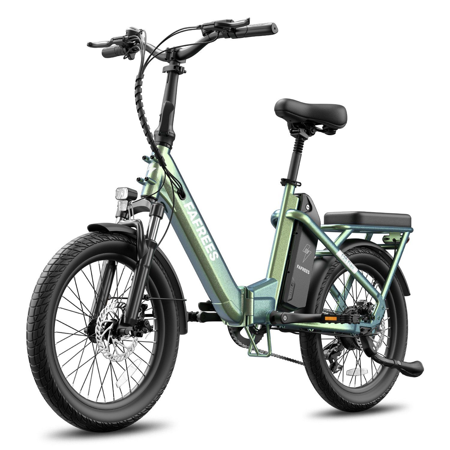 FAFREES F20 Flex E-Bike für Pendler mit 36V 20Ah Akku / 100 km Reichweite