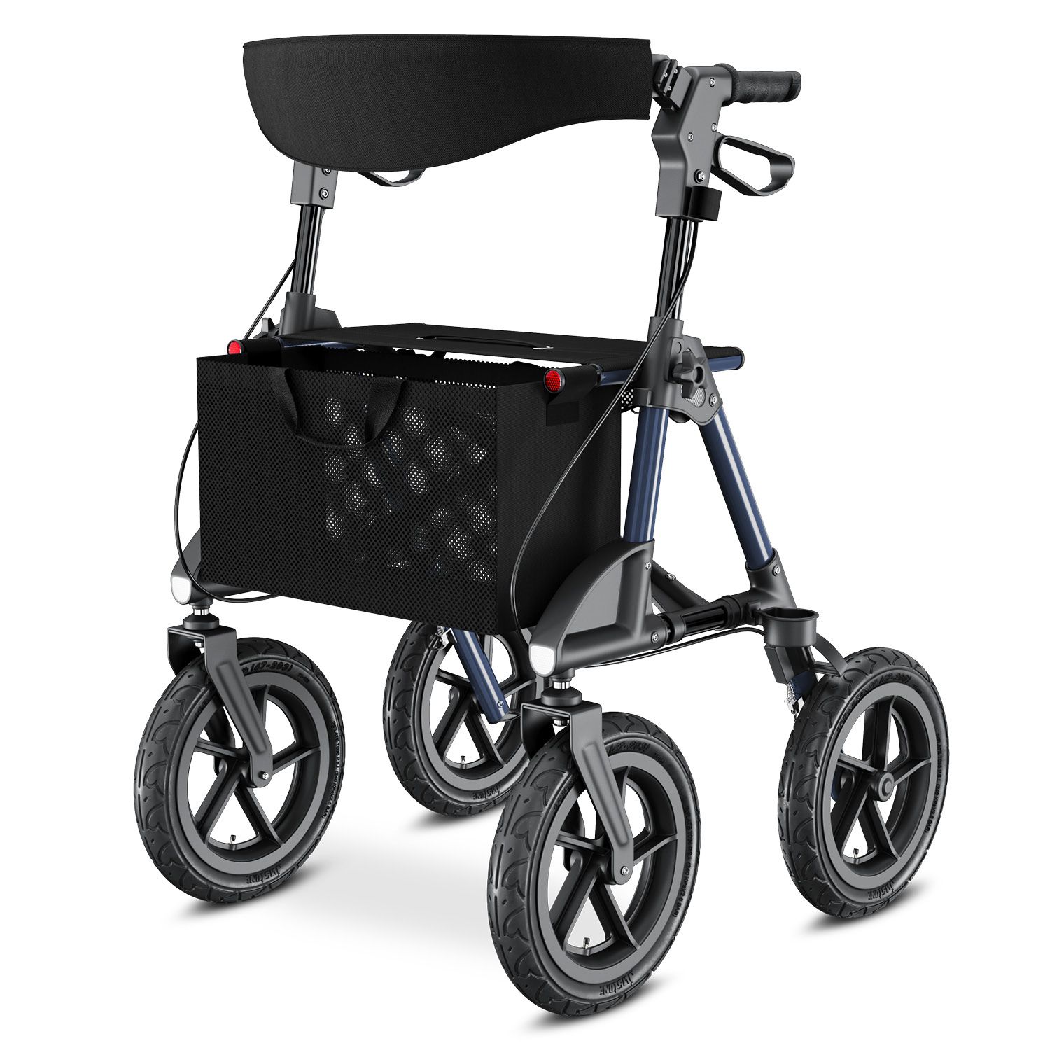aktivshop Outdoor Rollator mit Luftbereifung »Komfort«