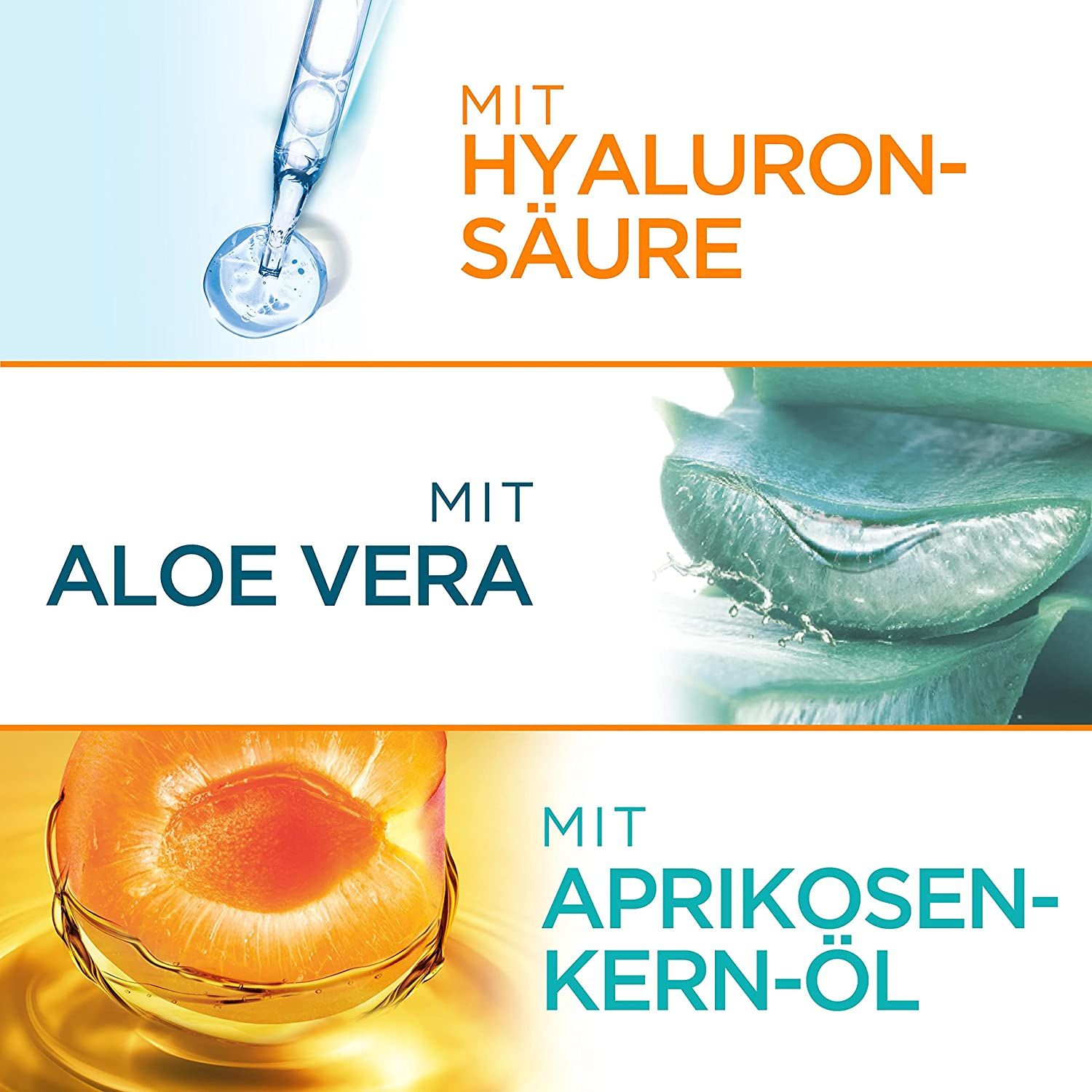 Garnier Pflegeset für gebräunte Haut, Mit Sonnencreme LSF 50+ mit Hyaluron, Selbstbräuner Spray