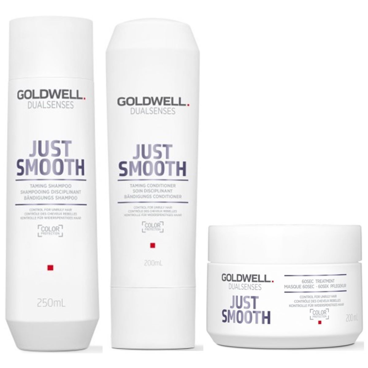 Goldwell Dualsenses Just Smooth Bundle Kur* 650 ml