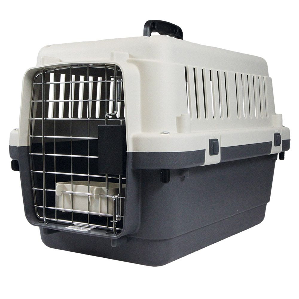 Größe S - stabile und geräumige Transportbox - Hundetransportbox - ideal für Reisen