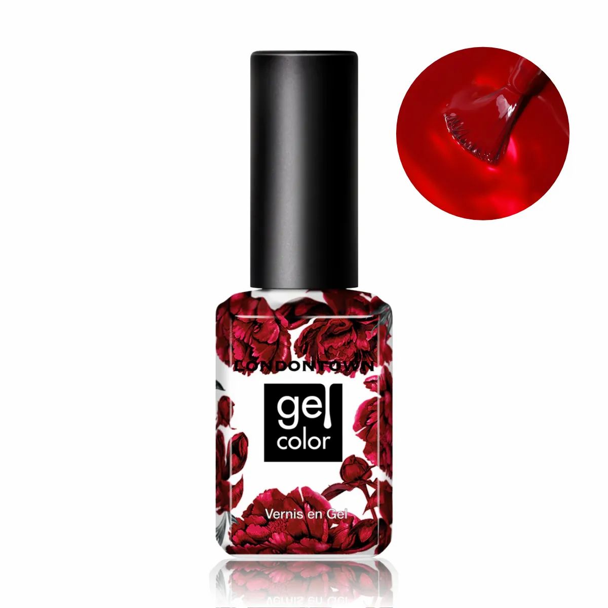 LONDONTOWN gel color Truly Ruby Gel-Nagellack