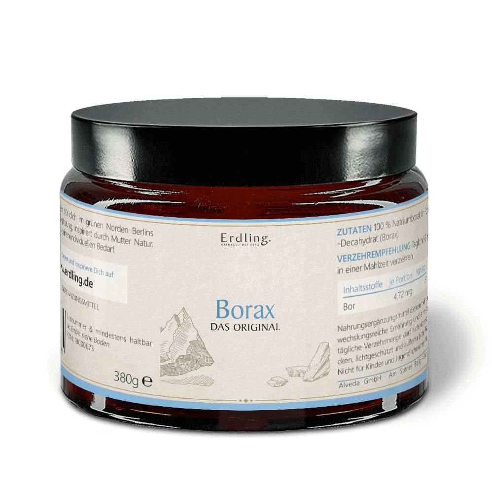 Erdling Borax 99,9% Reinheit (Natriumtetraborat)