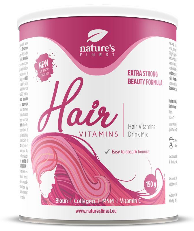 Nature's Finest Hair Vitamins - Haarvitamine für glänzendes, starkes und gesundes Haar mit Biotin