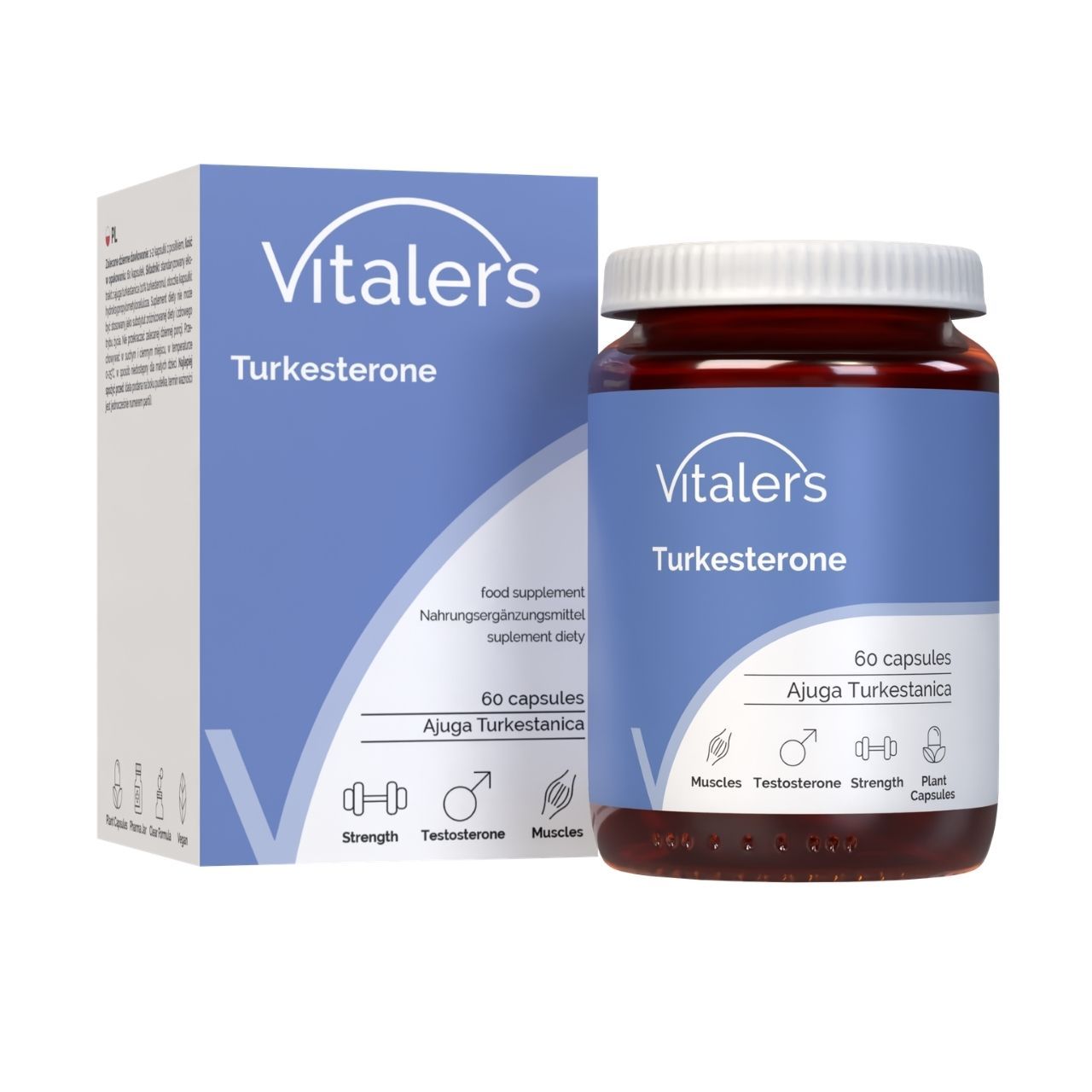 Vitaler’s Turkesteron 500 mg 60 St Kapseln