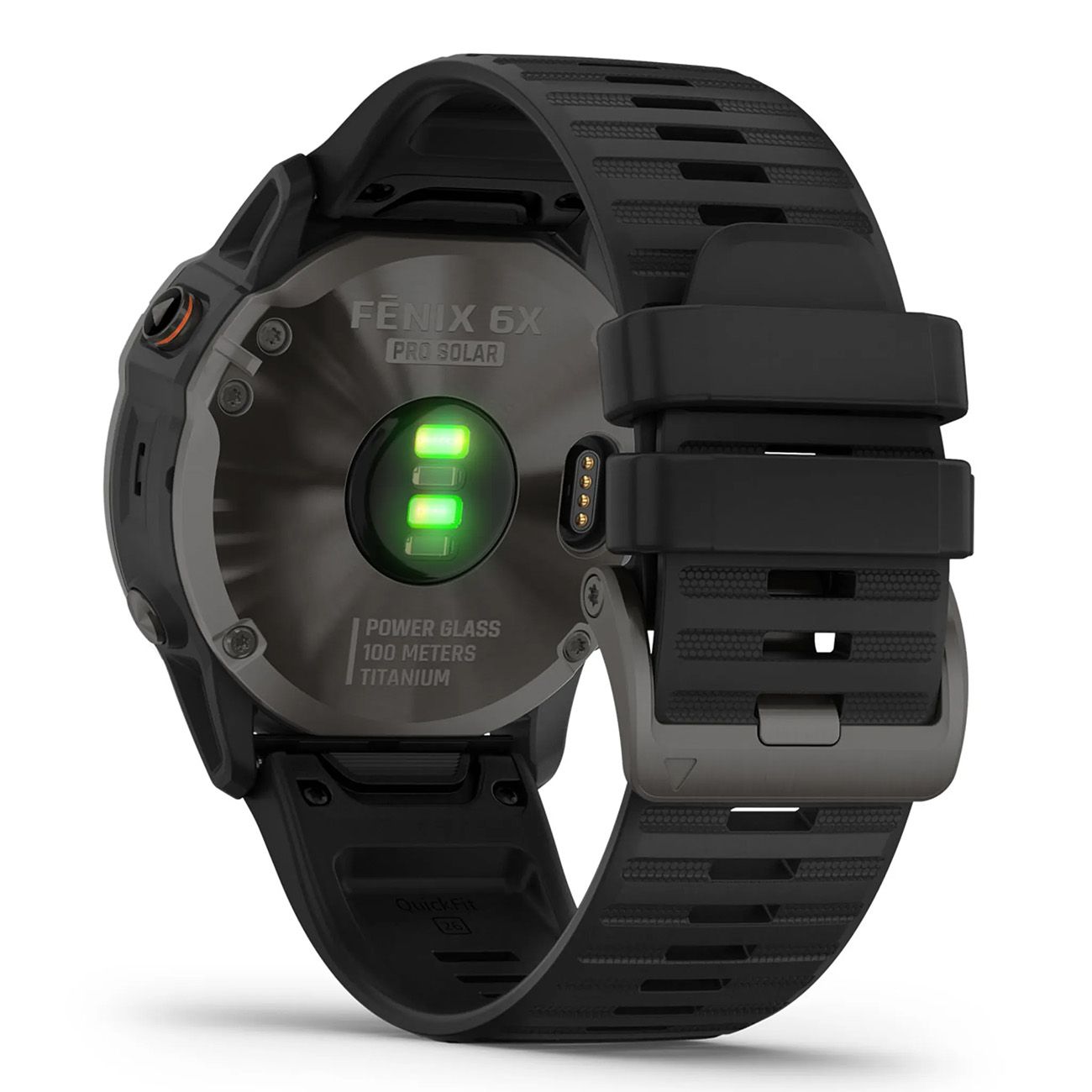Pulsuhr / Tracker Garmin - fenix 6X Pro Solar - Silikon schwarz - 010-02157-21