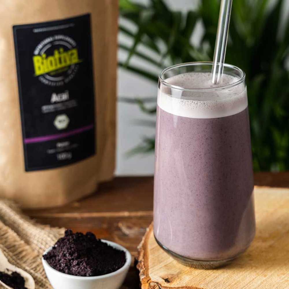 Biotiva Acai Pulver gefriergetrocknet Bio
