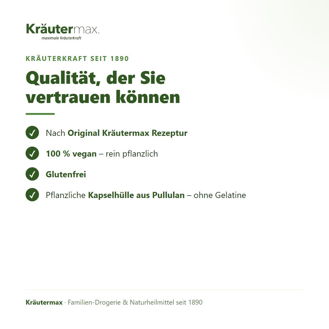 Kräutermax Algen Leber Komplex Kapseln