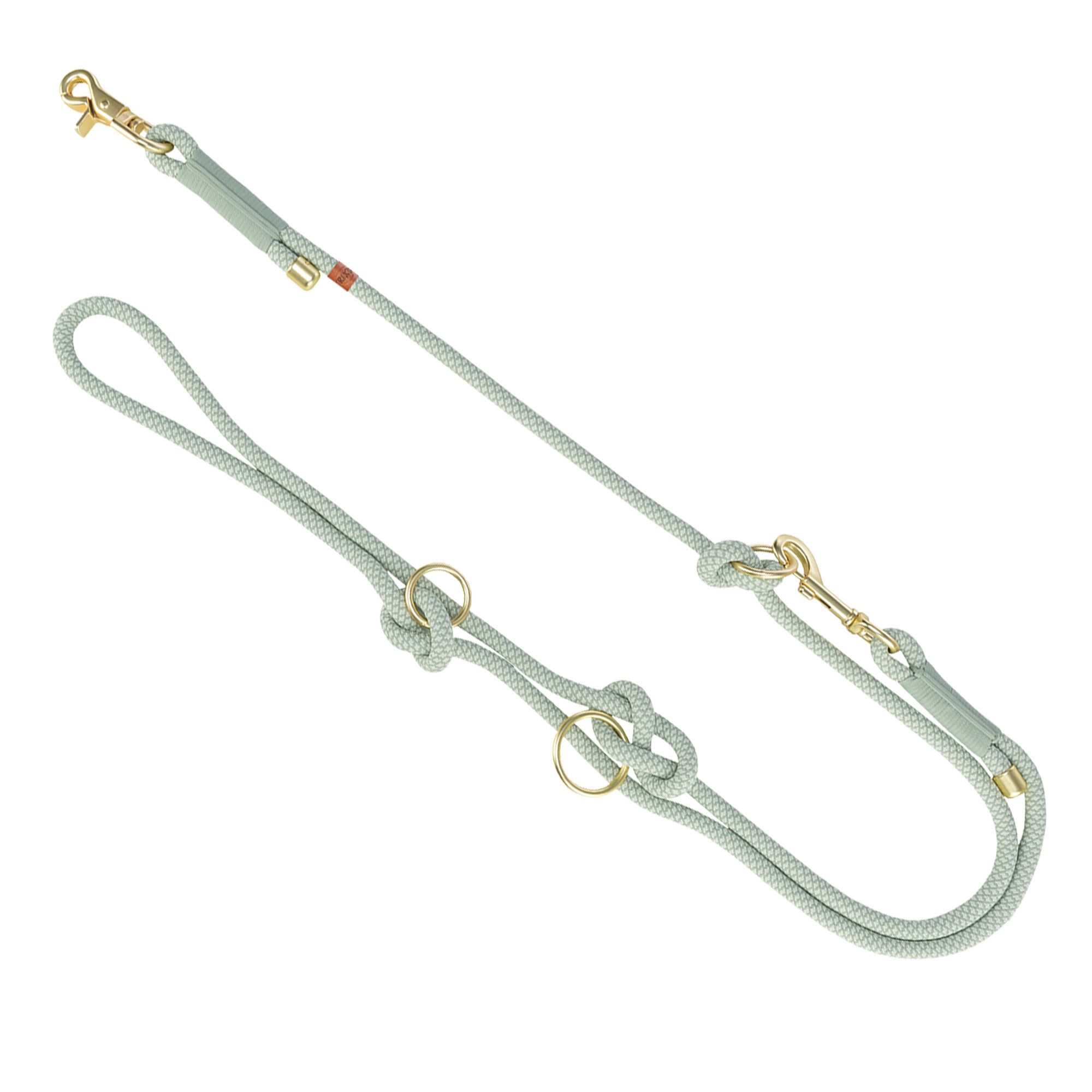 Hundeleine - Soft Rope Verlängerungsleine - 3-fach verstellbar - flexibel - trendig