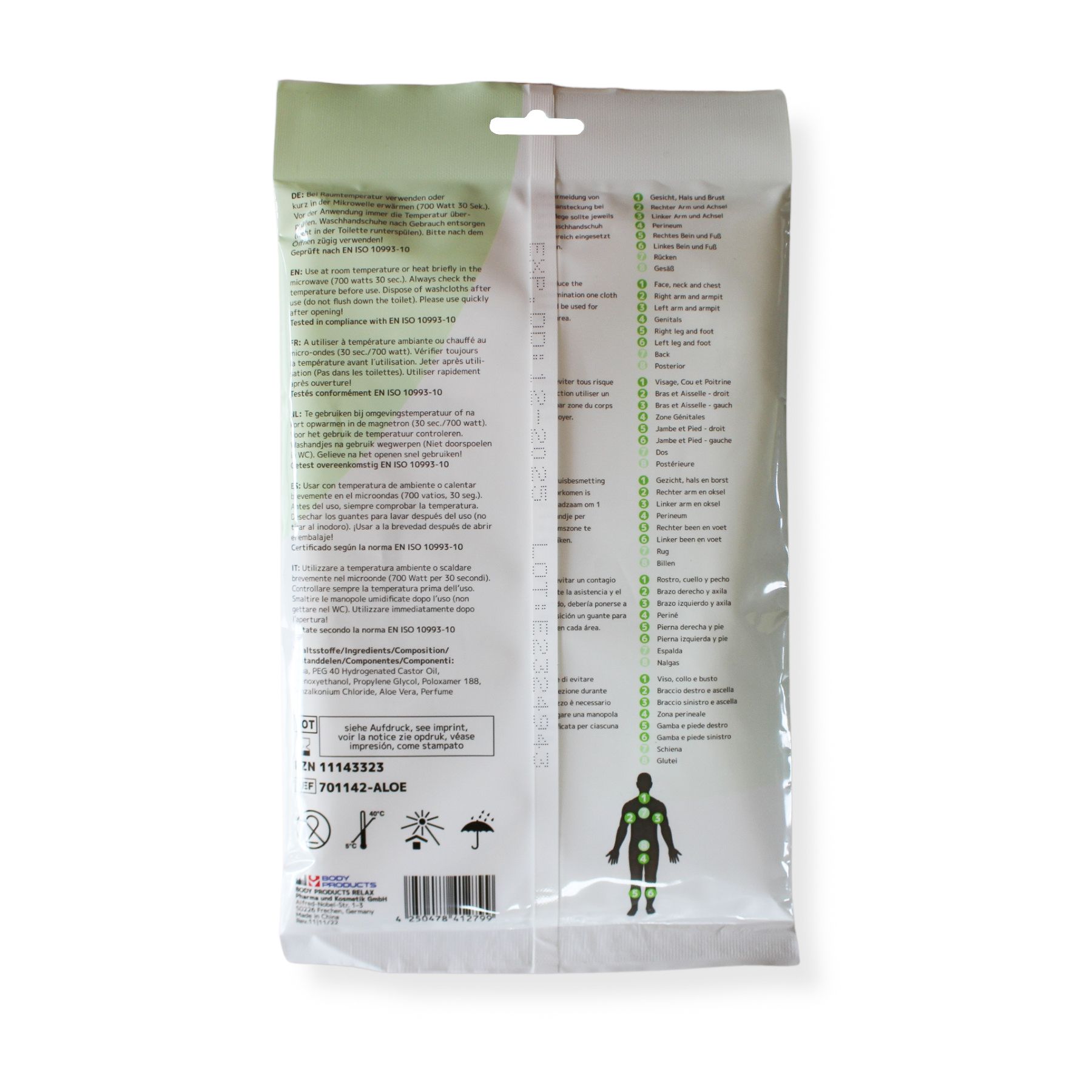 Medi-Inn Feuchte Waschhandschuhe PREMIUM