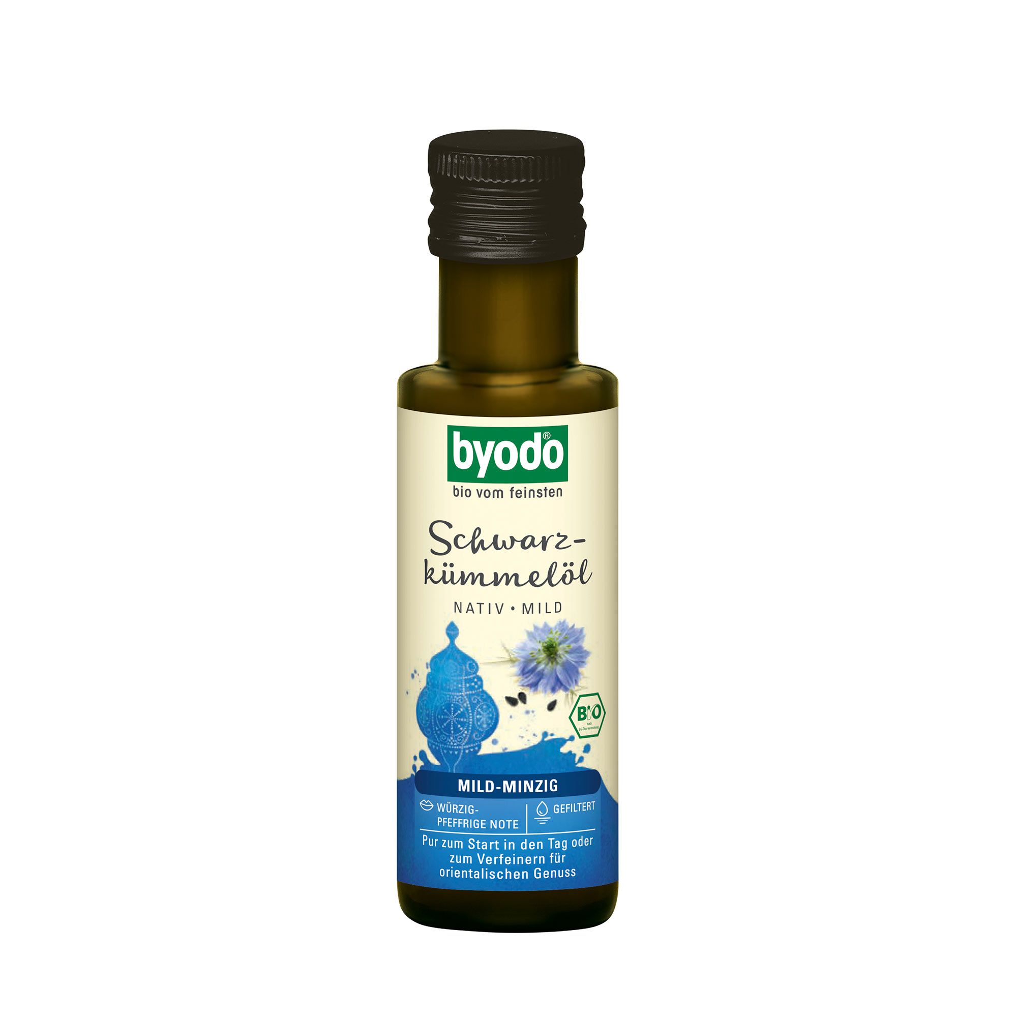Bio Schwarzkümmelöl Nativ und Mild 100 ml