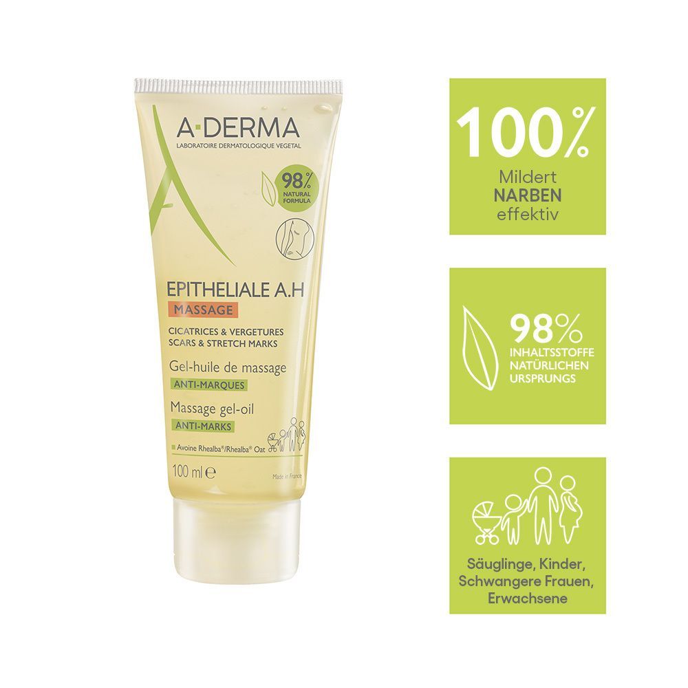 A-Derma Epitheliale A.H Massage Gel-Öl 100 ml Gel