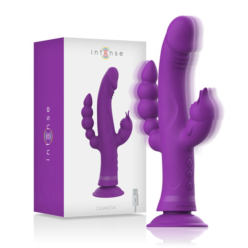 Intense - Casanova Rabbit-Silikonvibrator 1 St