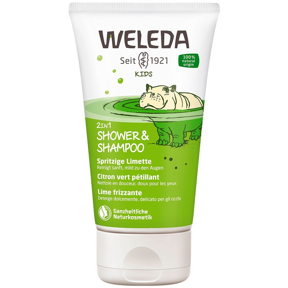 Weleda Kids 2in1 Shower & Shampoo Spritzige Limette