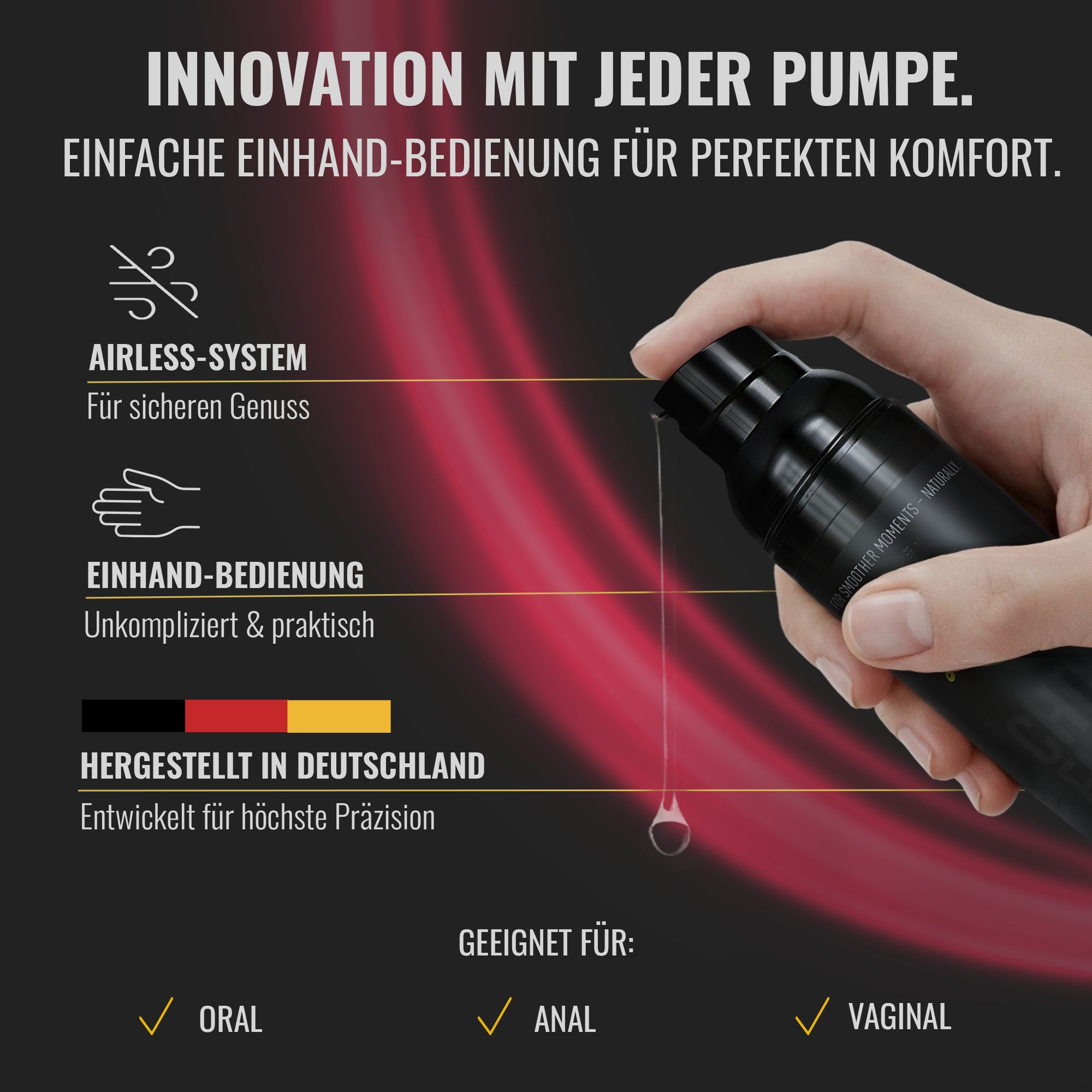 DaniChou ChouFluid Gleitgel wasserbasiert 100 ml