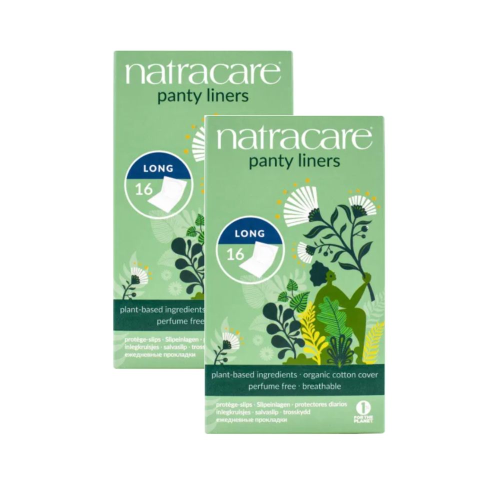 Natracare Slipeinlagen Long Duo 2x16 St