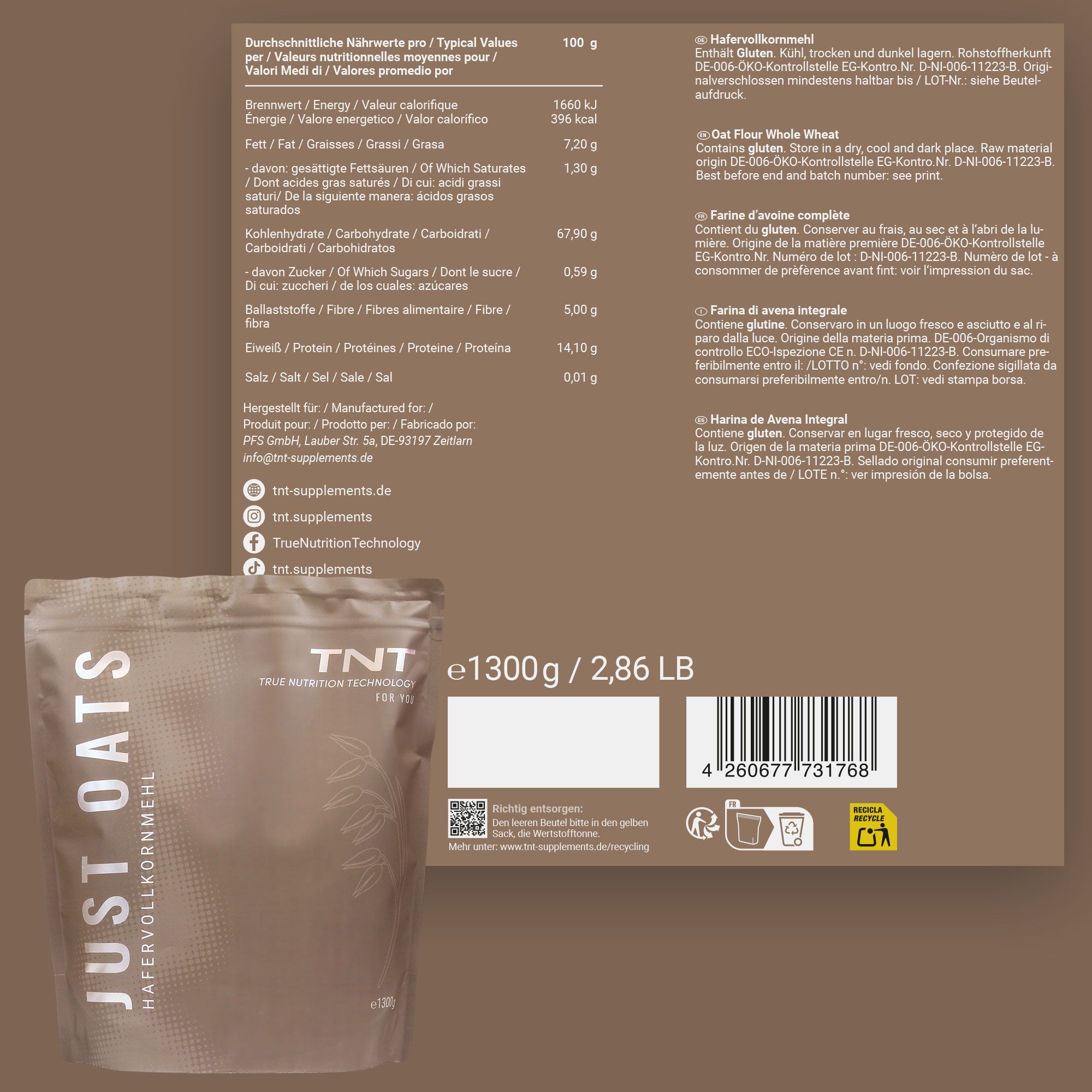 TNT Just Oats
