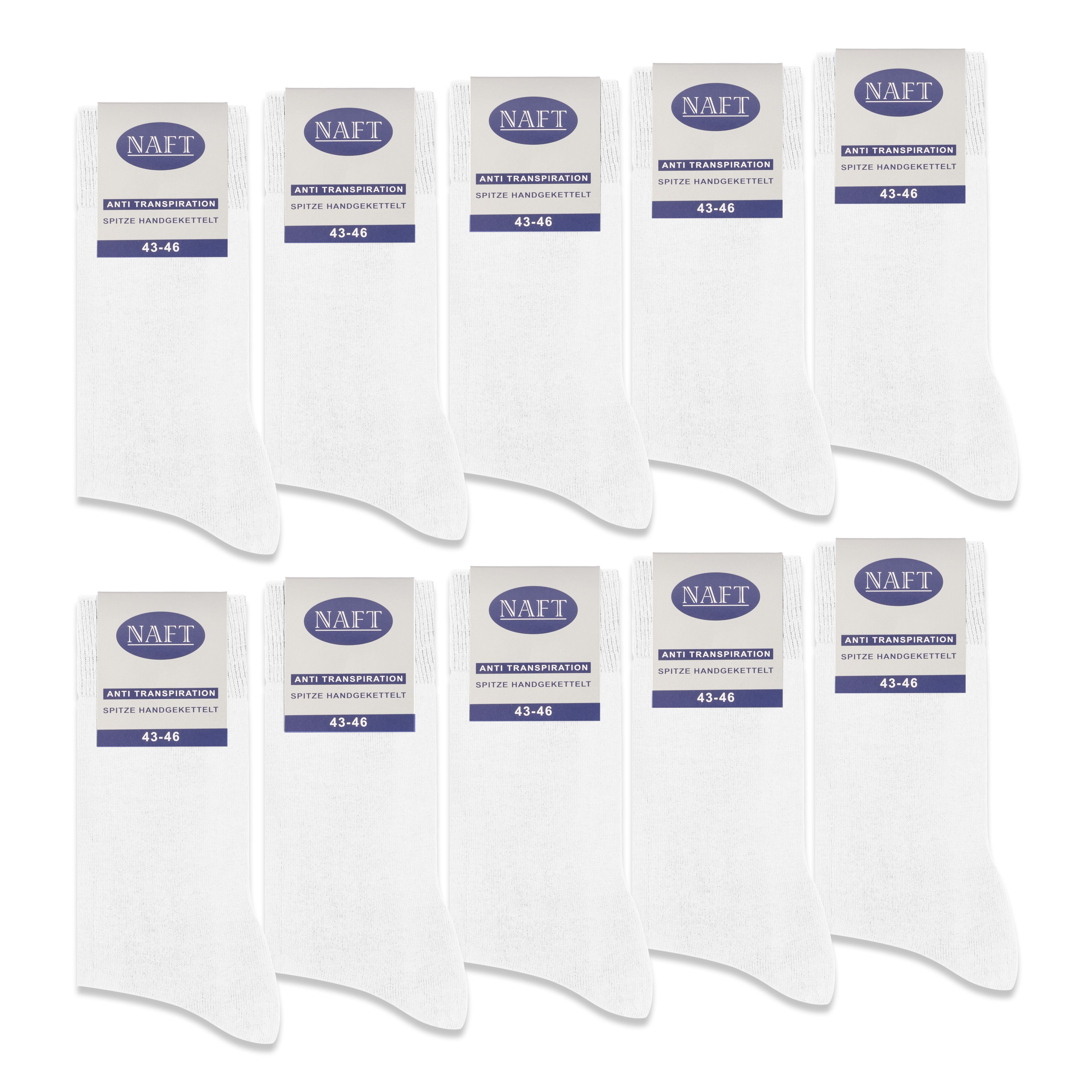 Diabetiker Socken aus 100% Baumwolle 10 Pk