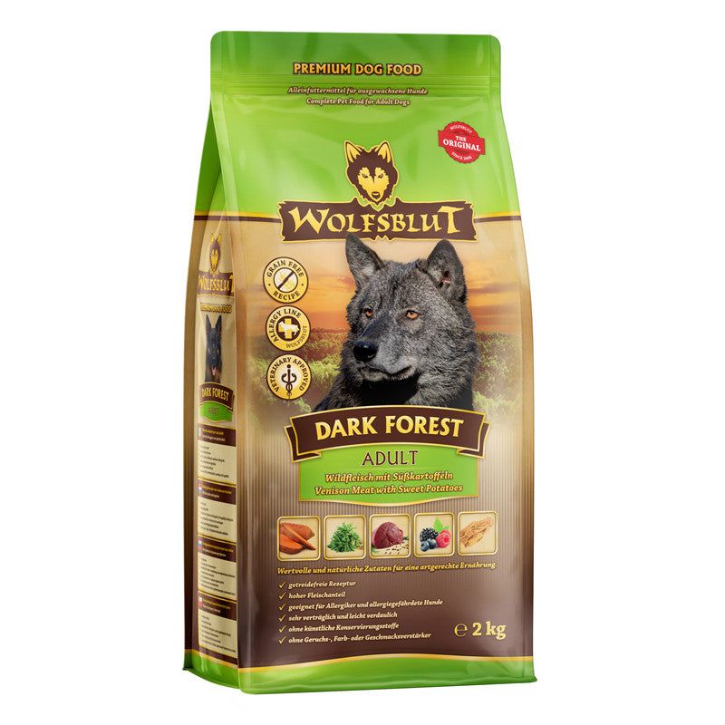 Wolfsblut Dark Forest - Wild & Süßk. 2 kg